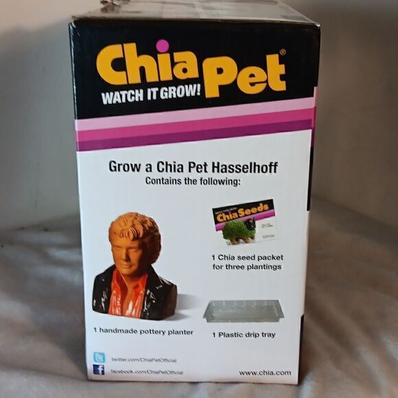 Chia Pet David Hasselhoff Decorative Planter - Picture 2 of 4